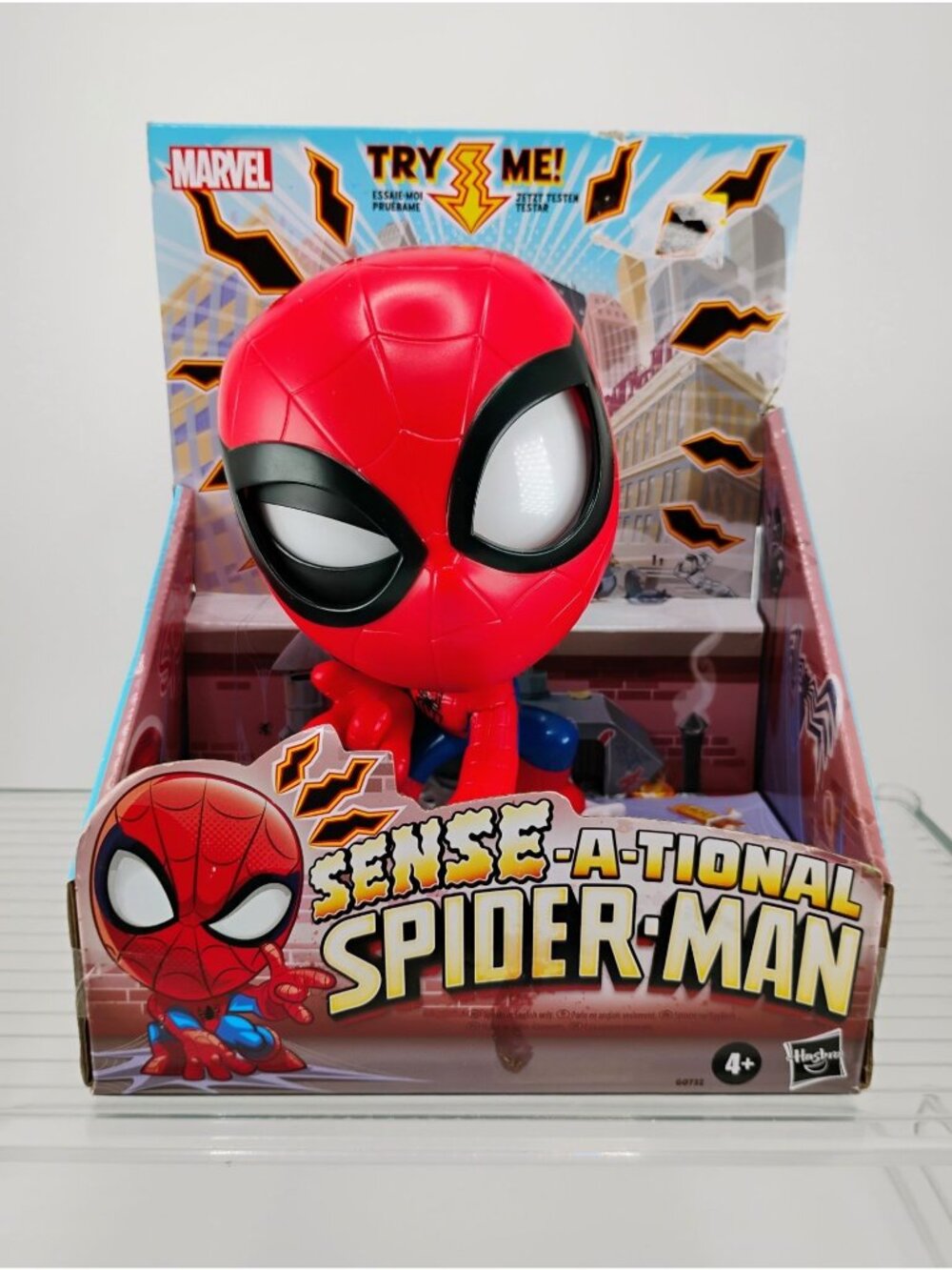 Marvel Sense-A-Tional Spider-Man Interactive Toy By Hasbro